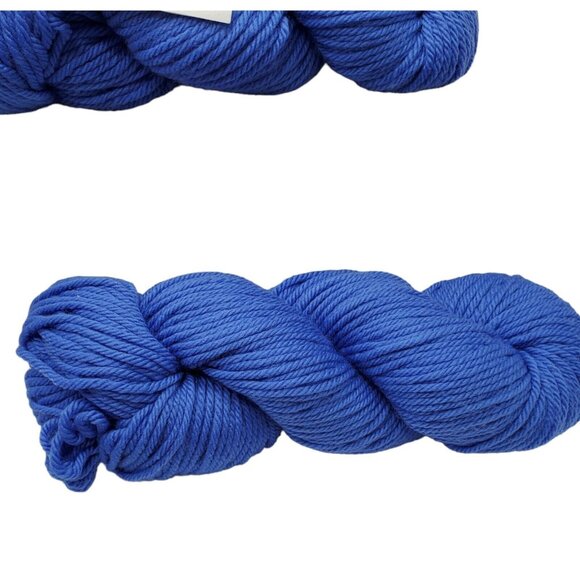 cascade yarns aran 220 superwash merino wool 2 skeins Blue 845 Yarn - Picture 4 of 10